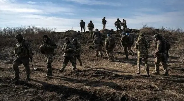 攻入庫爾斯克的烏軍。 圖 : 翻攝自海事先鋒