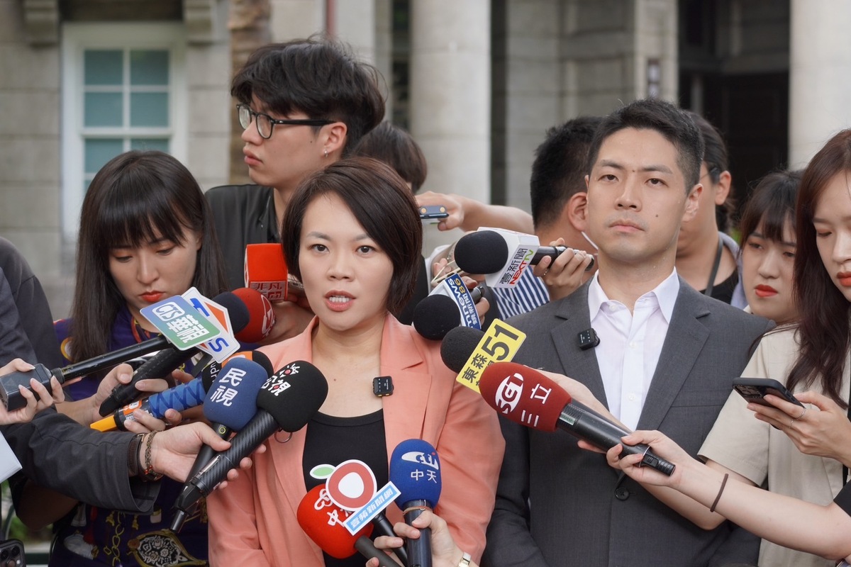 民進黨台北市議員簡舒培批民眾黨「政治腦凌駕司法」 圖：翻攝自臉書「簡舒培 台北真速配 」