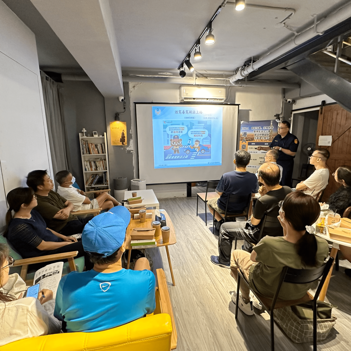 參加者專心聆聽分享。 圖：台港經濟文化合作策進會提供