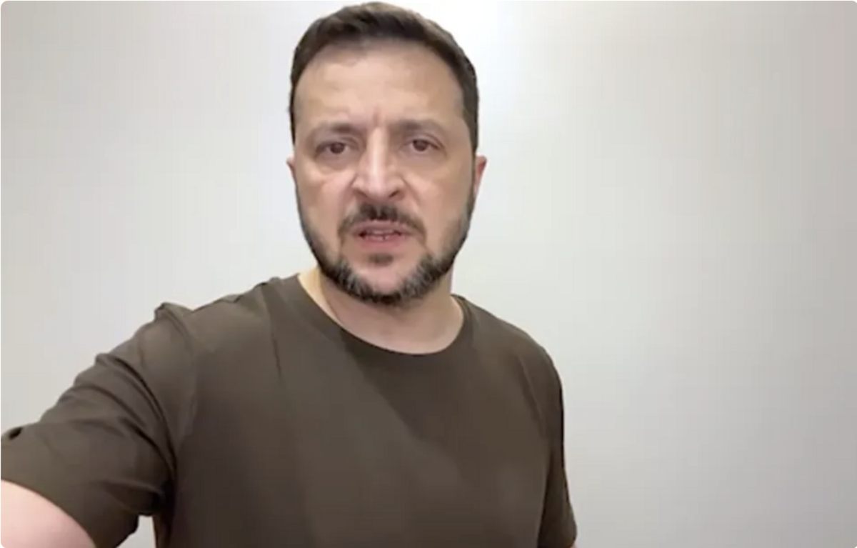 澤連斯基喊話西方援助烏克蘭防空系統與導彈 圖；翻攝自/環球網