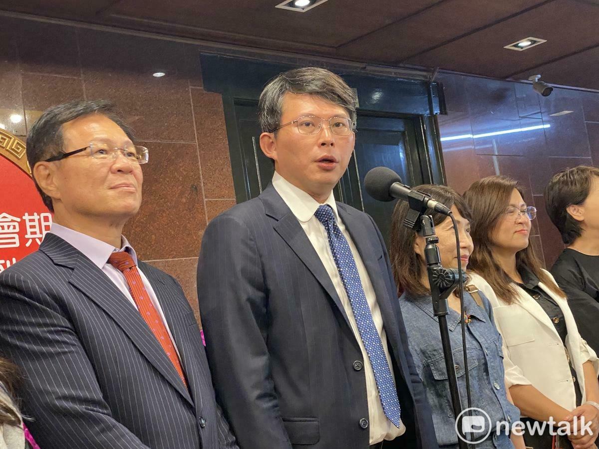 民眾黨團總召黃國昌。 圖：周煊惠 ／ 攝