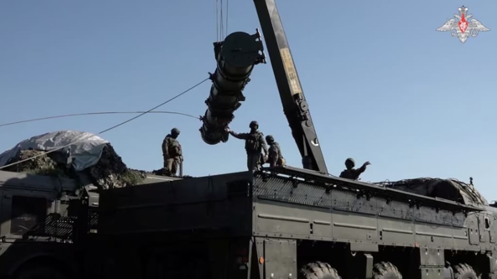 俄羅斯日前展開一連串模擬準備發射戰術核武演習。 圖：翻攝Russian Defence Ministry