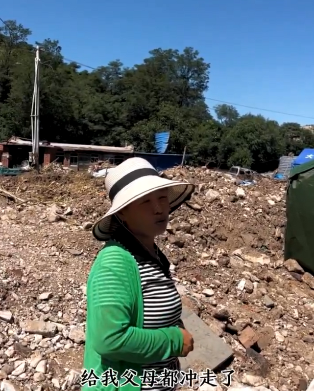 陸續挖出的 100 多人並非總傷亡人數，還有全家都被沖走而尚未統計的。 圖：翻攝自羅翔 X 帳號