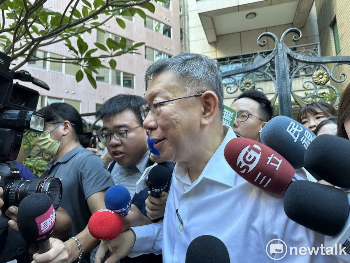 民眾黨主席柯文哲。 圖：周煊惠／攝（資料照）。