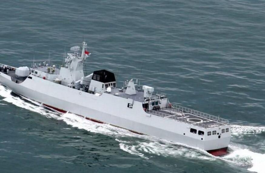 中國人民解放軍056A 型護衛艦。 圖:翻攝自騰訊網