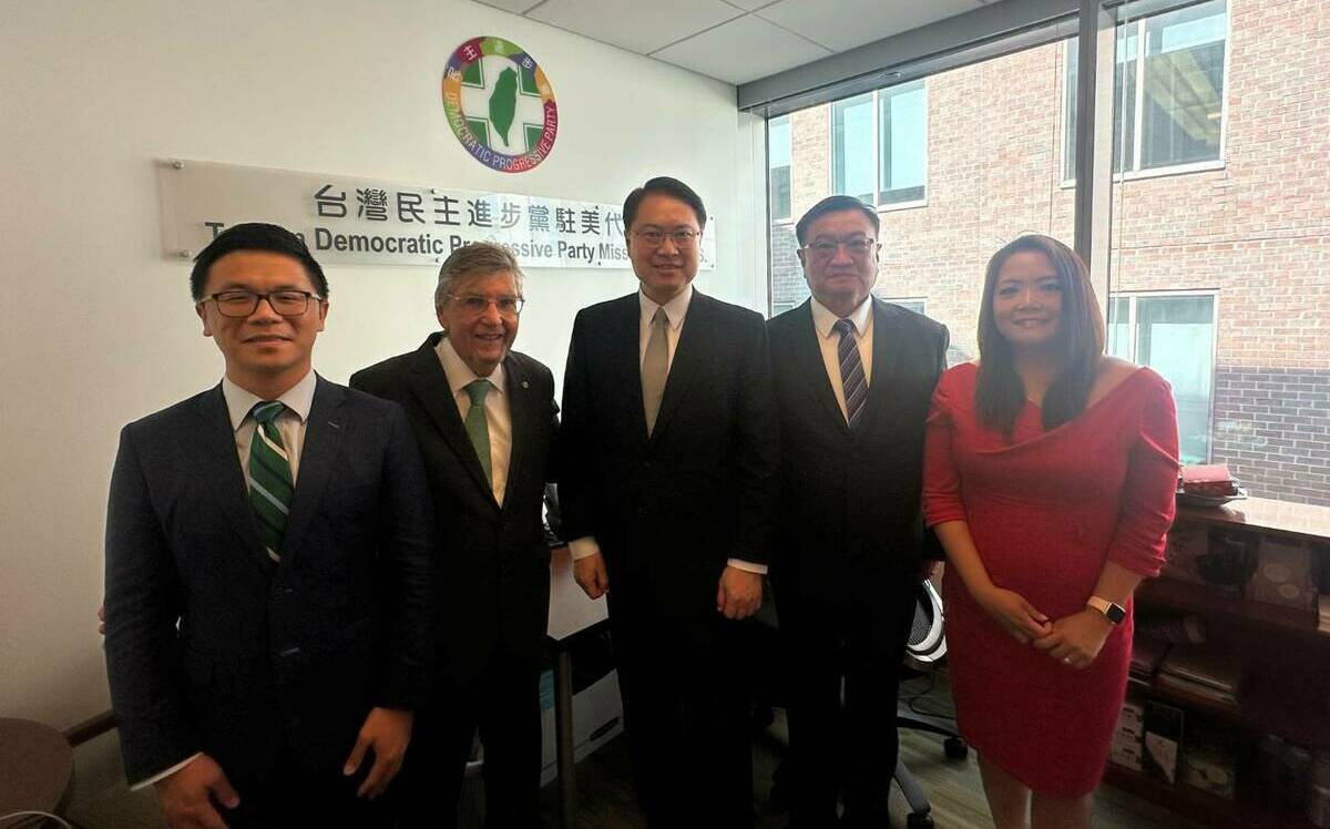 華府2日行程拜會政要 林右昌：讓美國了解「民進黨是可信賴的執政黨」