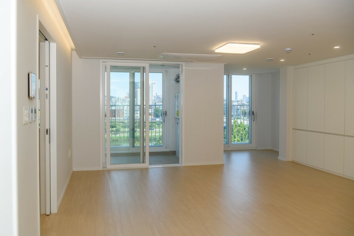 韓國「通用設計住宅」全屋無任何門檻，並採用全拉門設計，為身體不便的身障朋友及高齡長者提供友善空間 圖：國家住都中心提供