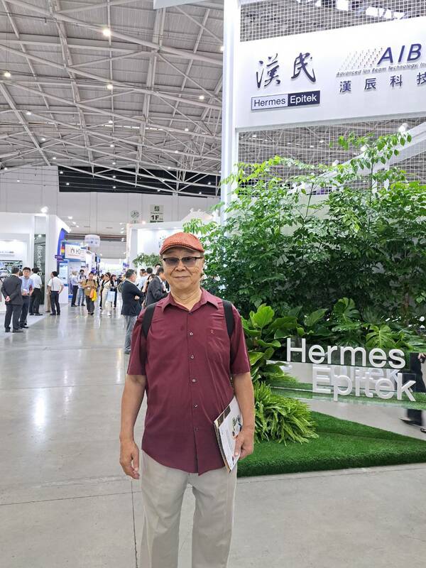 由教授轉場到台灣台北捷運工程局的第一位總工程司徐言博士，現在是台灣半導體科技教育協會的理事長 圖/倪有純攝