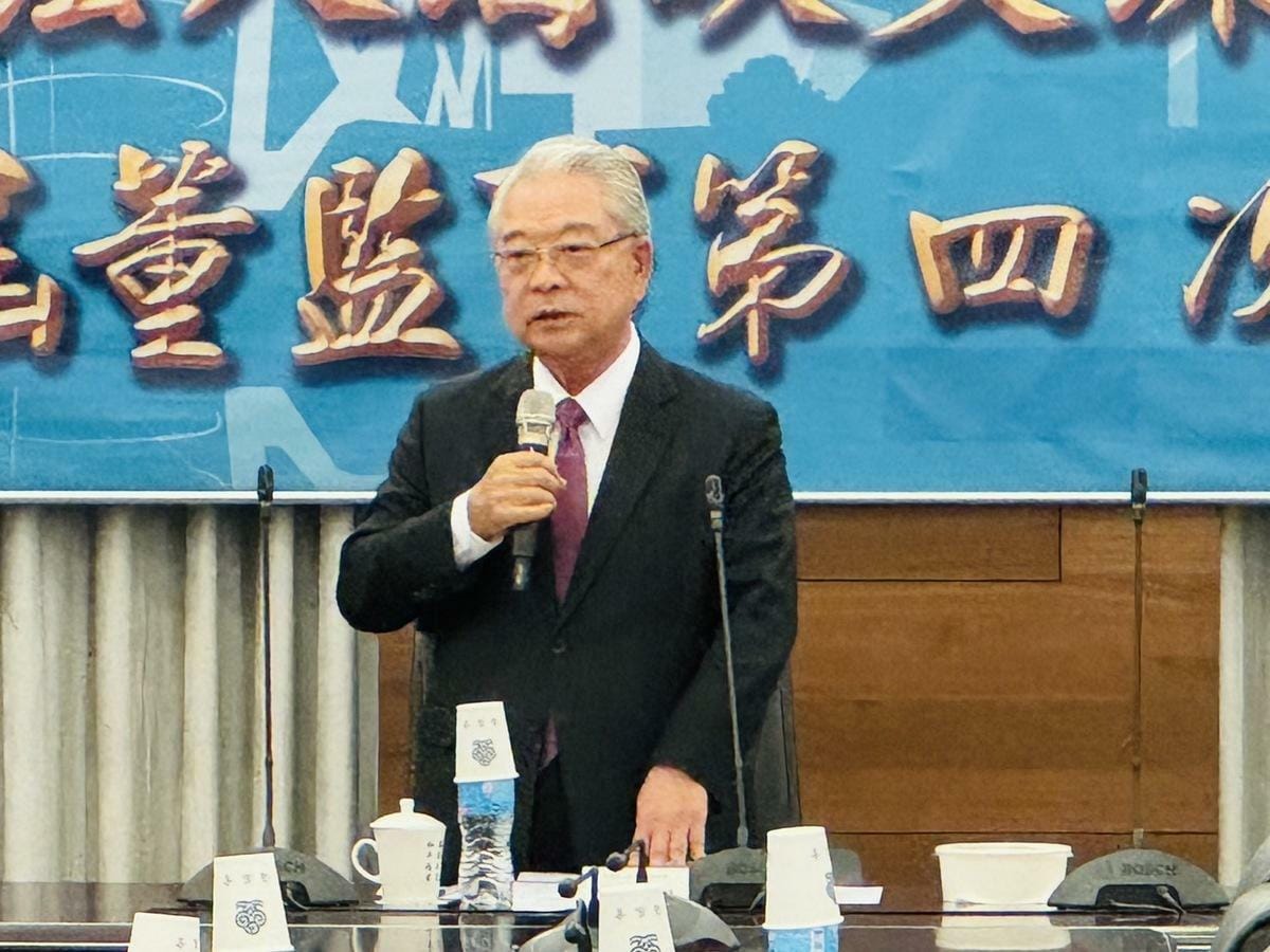 海基會今(6)日下午由許勝雄代理董事長主持第12屆董監事第4次聯席會議。 圖：謝莉慧/攝