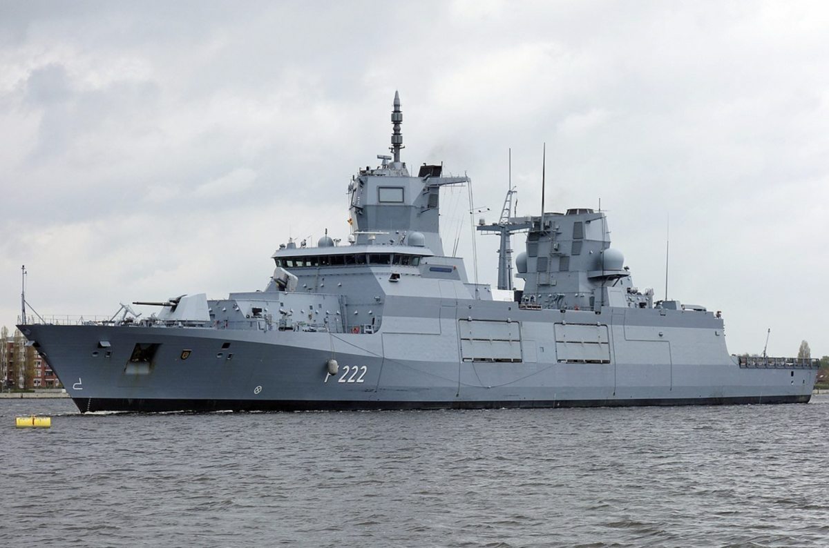 德國巡防艦巴登符騰堡號(Baden-Wurttemberg) 圖：翻攝自維基百科