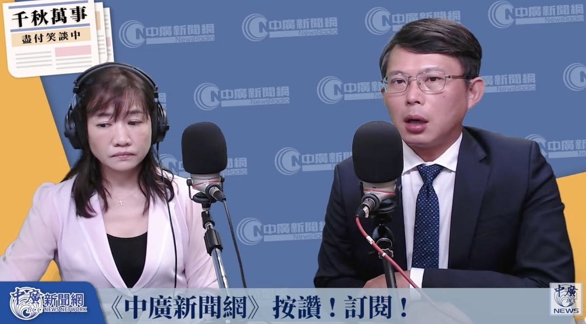 黃國昌透露，柯早就已做好決定，「因為他很清楚，賴清德政府絕對不會放過他」。 圖：翻攝《千秋萬事》YT頻道