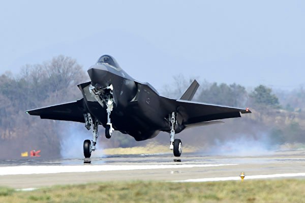 韓國向美軍購入的F-35戰機。 圖:翻攝自 / South Korea Defense Acquisition Program Administration via Getty Images