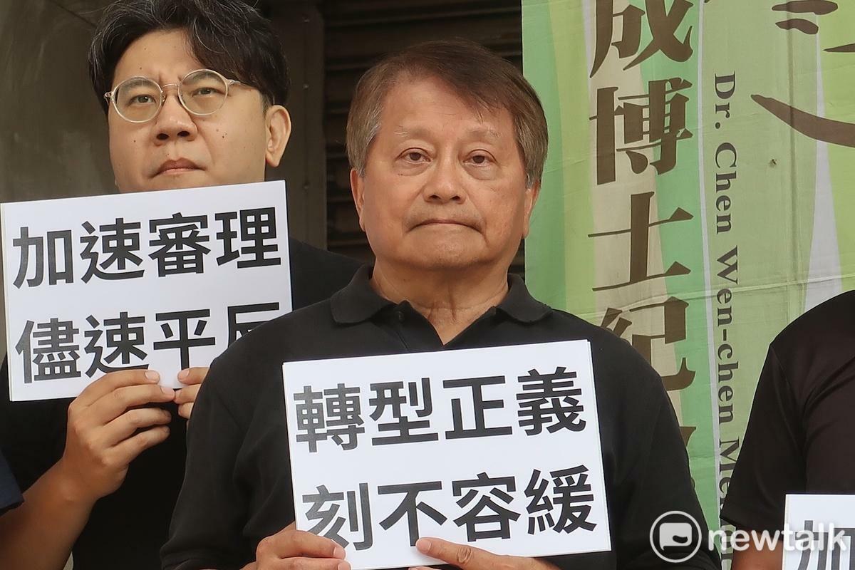 謝聰敏基金會董事葉治平。 圖：林朝億/攝