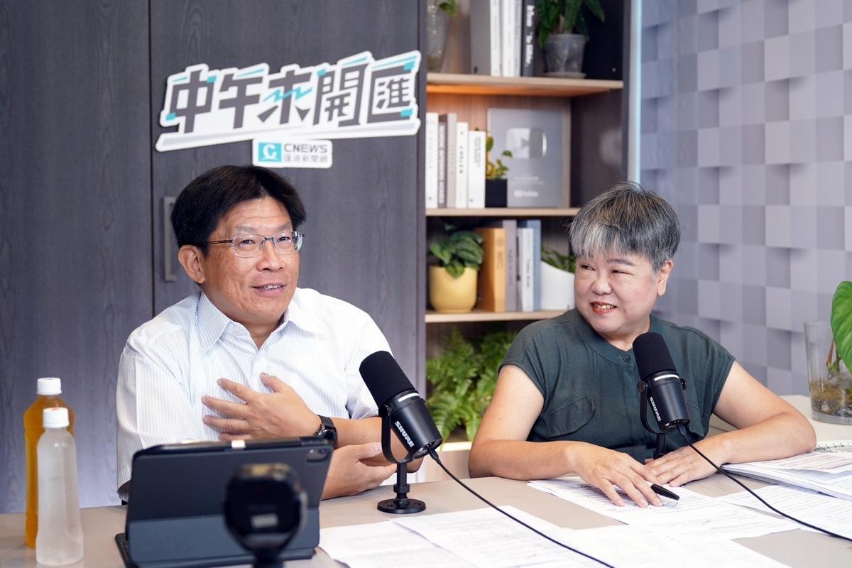 監察委員高涌誠接受黃光芹訪問 圖：匯流新聞網/提供