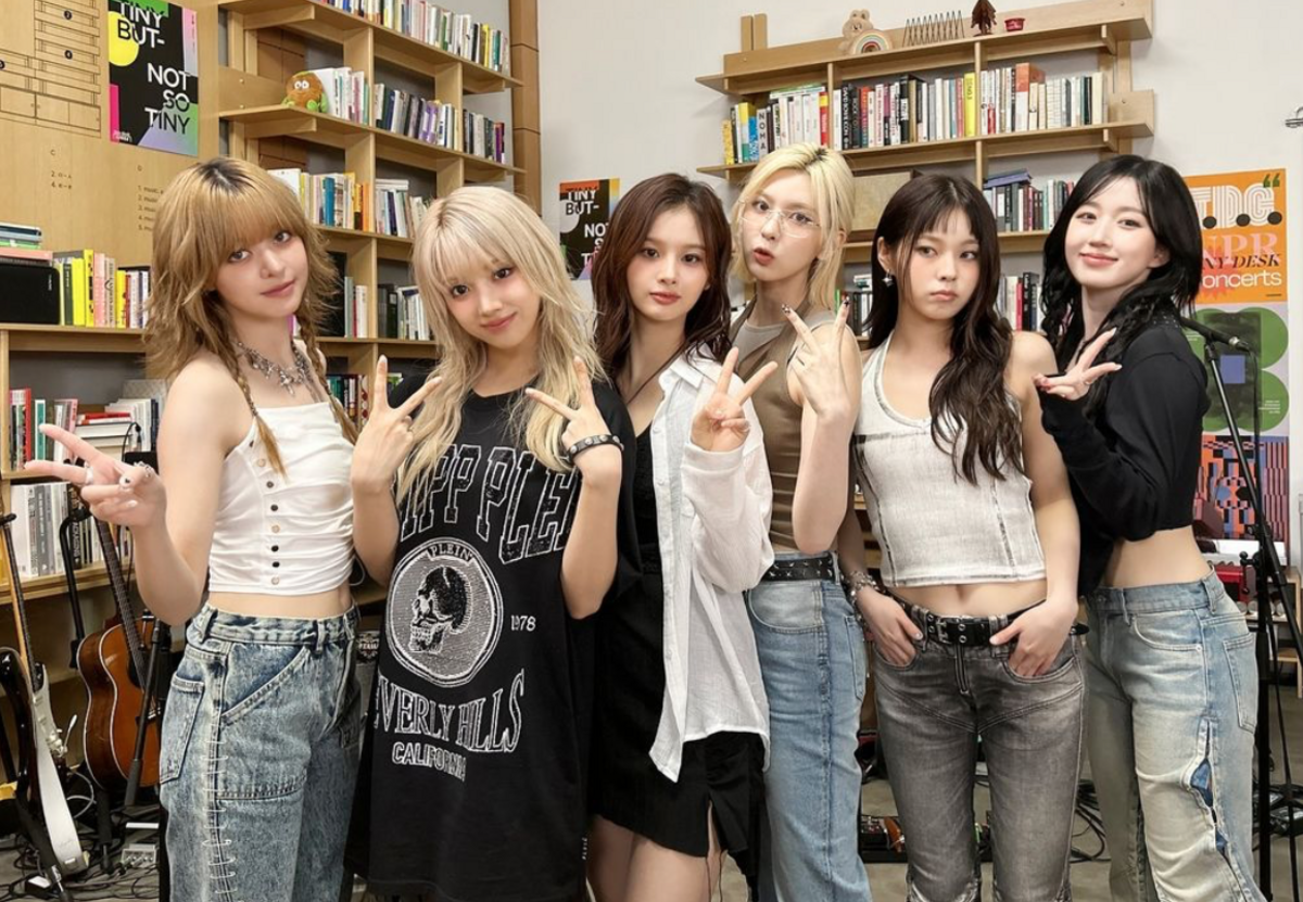 NMIXX則在4月參加高雄韓流拼盤演唱會，5月中也來台舉辦過專場演唱會。 圖：翻攝自NMIXX IG