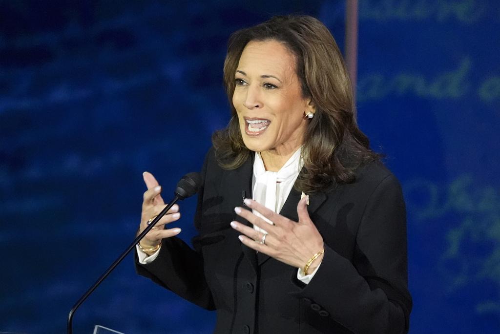 美國副總統、民主黨總統候選人賀錦麗（Kamala Harris）。 圖：達志影像／美聯社（資料照）