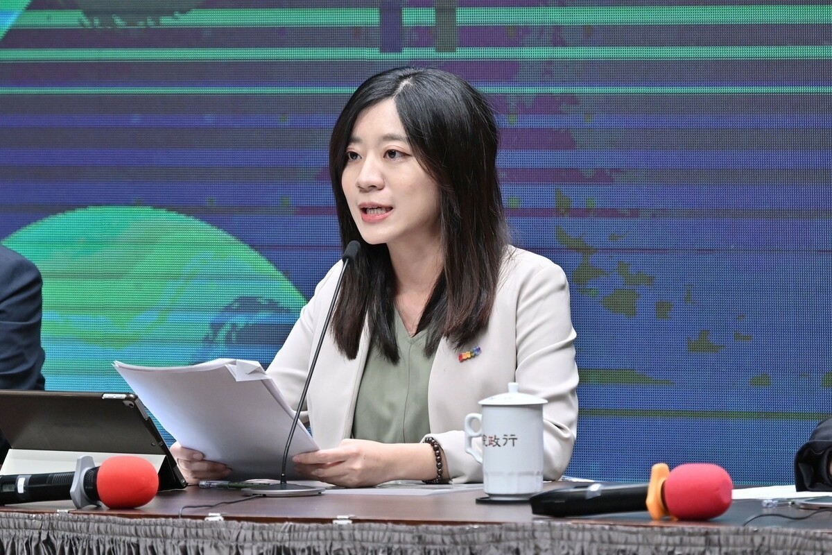 行政院代理發言人謝子涵。 圖：行政院/提供