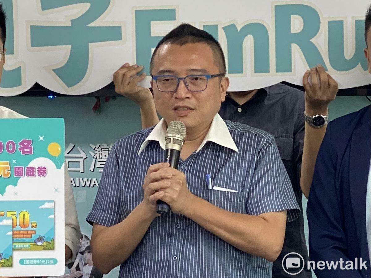 民眾黨秘書長周榆修。 圖：周煊惠 / 攝