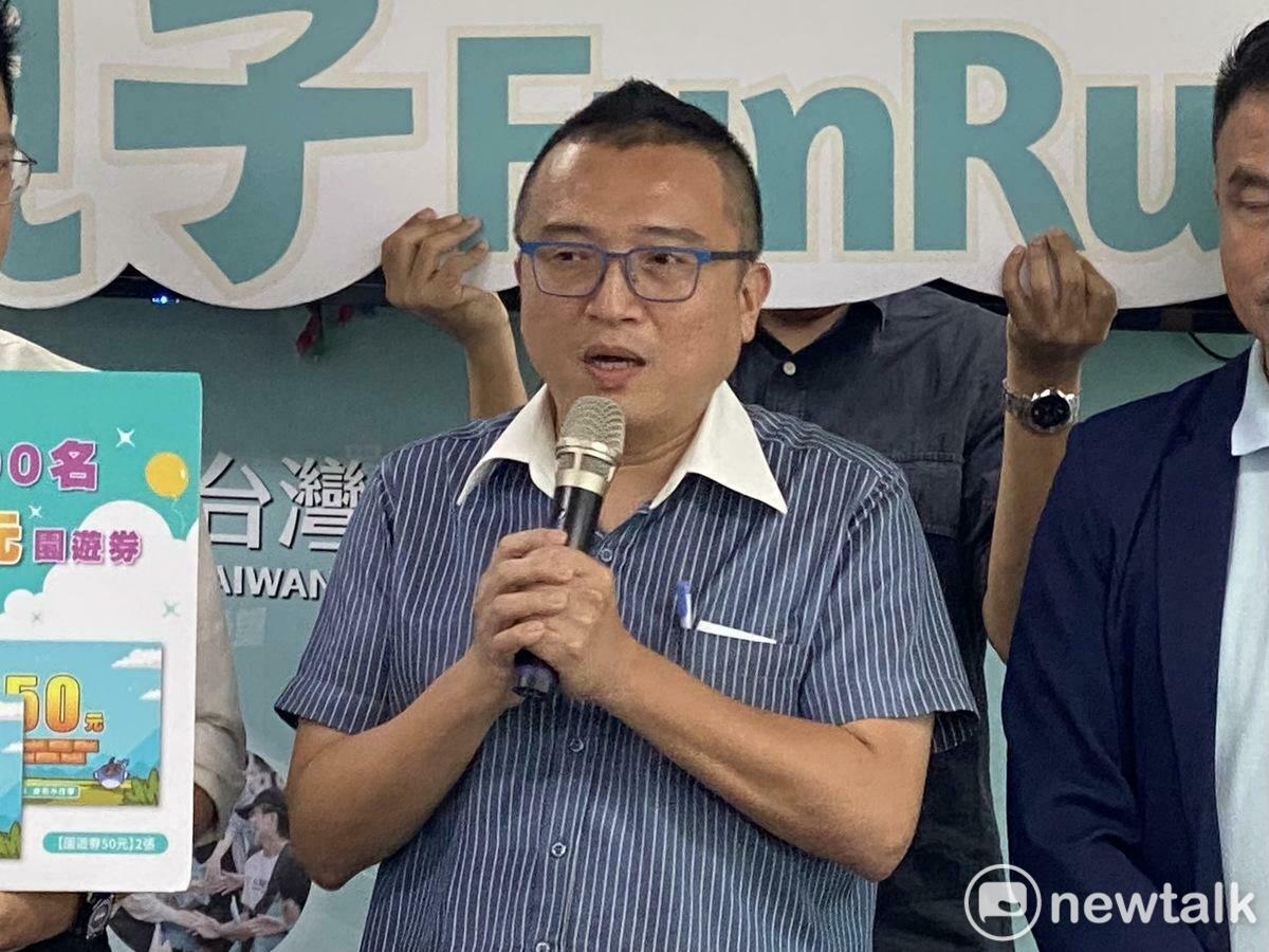 民眾黨秘書長周榆修。 圖：周煊惠 / 攝