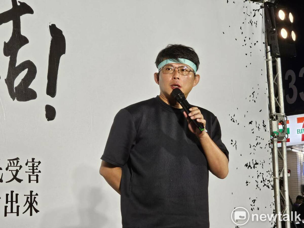 黃國昌呼籲工運出身的勞動部長何佩珊一定以最嚴肅慎重態度調查同仁輕生原因。 圖：林昀真/攝（資料照）