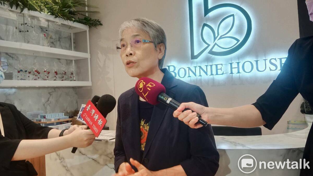 何美玥推崇張月園是婦女創業的典範。 圖：孫家銘/攝