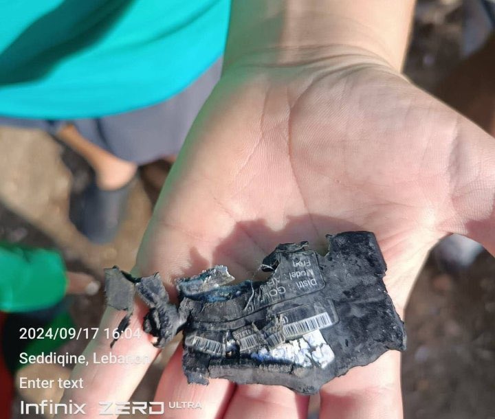 真主黨成員使用的呼叫器大規模爆炸，造成數千人受傷，傳出這些呼叫器是台灣製造。 圖：翻攝X（前推特）