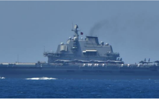 中共遼寧艦首闖日本鄰接區 防衛省：持續監控動向
