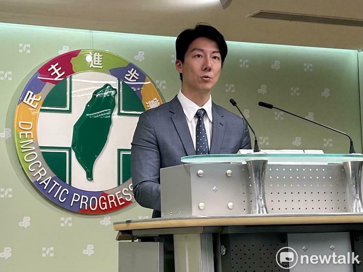 民進黨發言人吳崢。 圖：黃宣尹 / 攝（資料照）