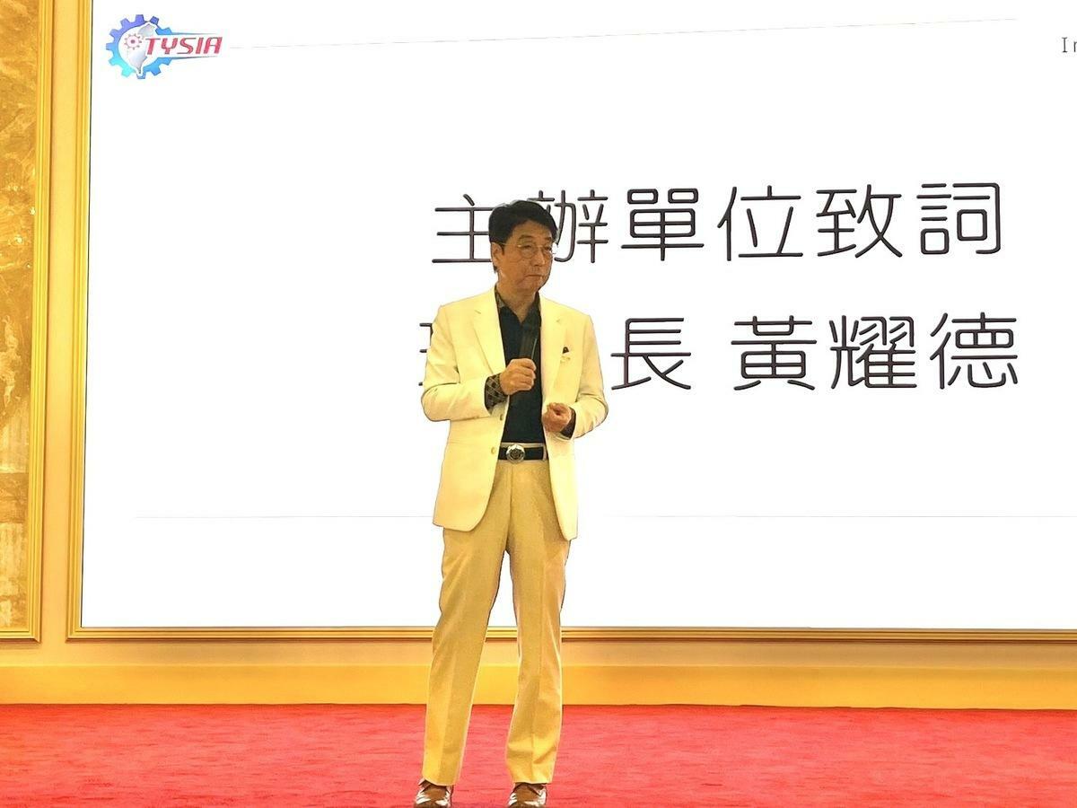 潭雅神協進會黃耀德理事長期盼幫助在地企業在國際舞台上嶄露頭角。 圖：台中市工策會/提供