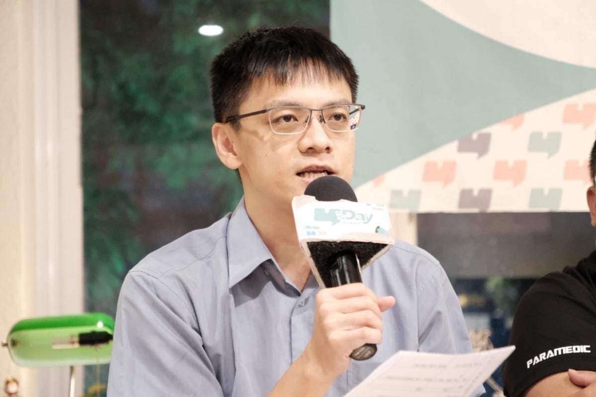 東吳大學政治系助理教授陳方隅。 Y’s Day「週三青年日」