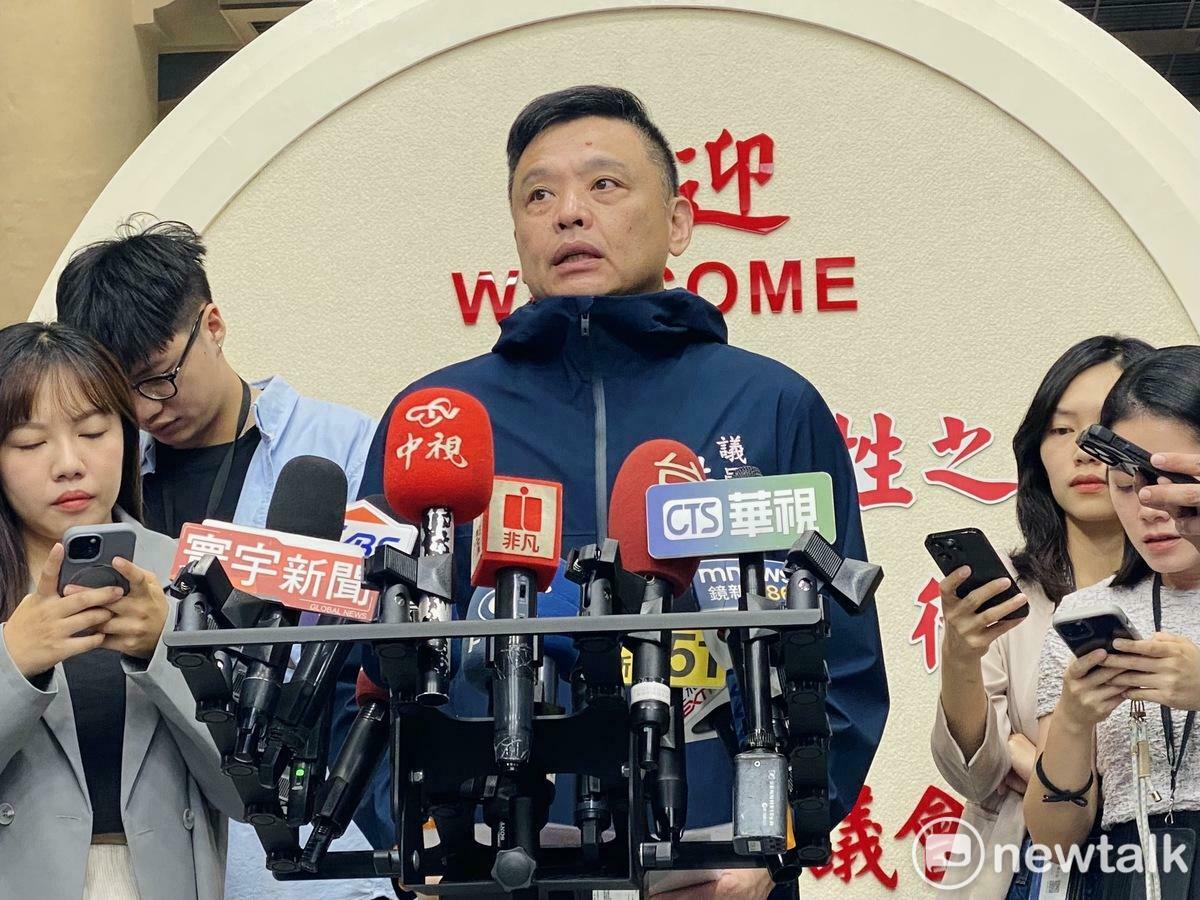 民進黨台北市議員洪健益。 圖：周煊惠 ／ 攝（資料照）