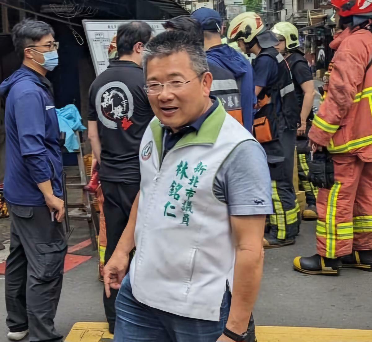 林銘仁涉嫌詐領助理費，遭新北地檢署約談調查。 圖：翻攝林銘仁臉書