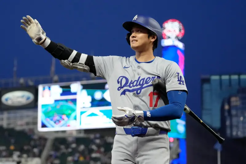 ▲大谷翔平寫下史上最狂紀錄，也讓道奇今夏10年7億美元（約220億台幣）的天價合約，看起來更超值。（圖／美聯社／達志影像）