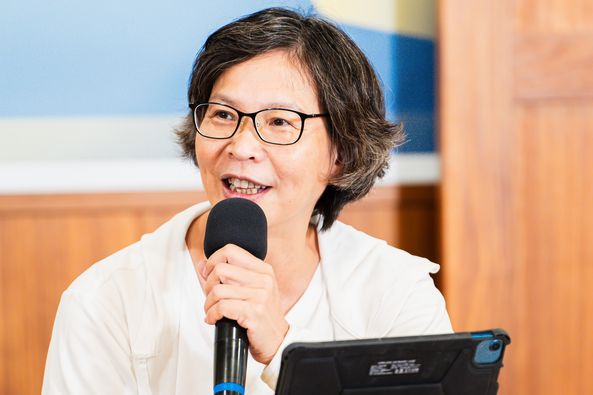 民眾黨前立委、台中市府顧問蔡壁如。 圖：時代力量提供