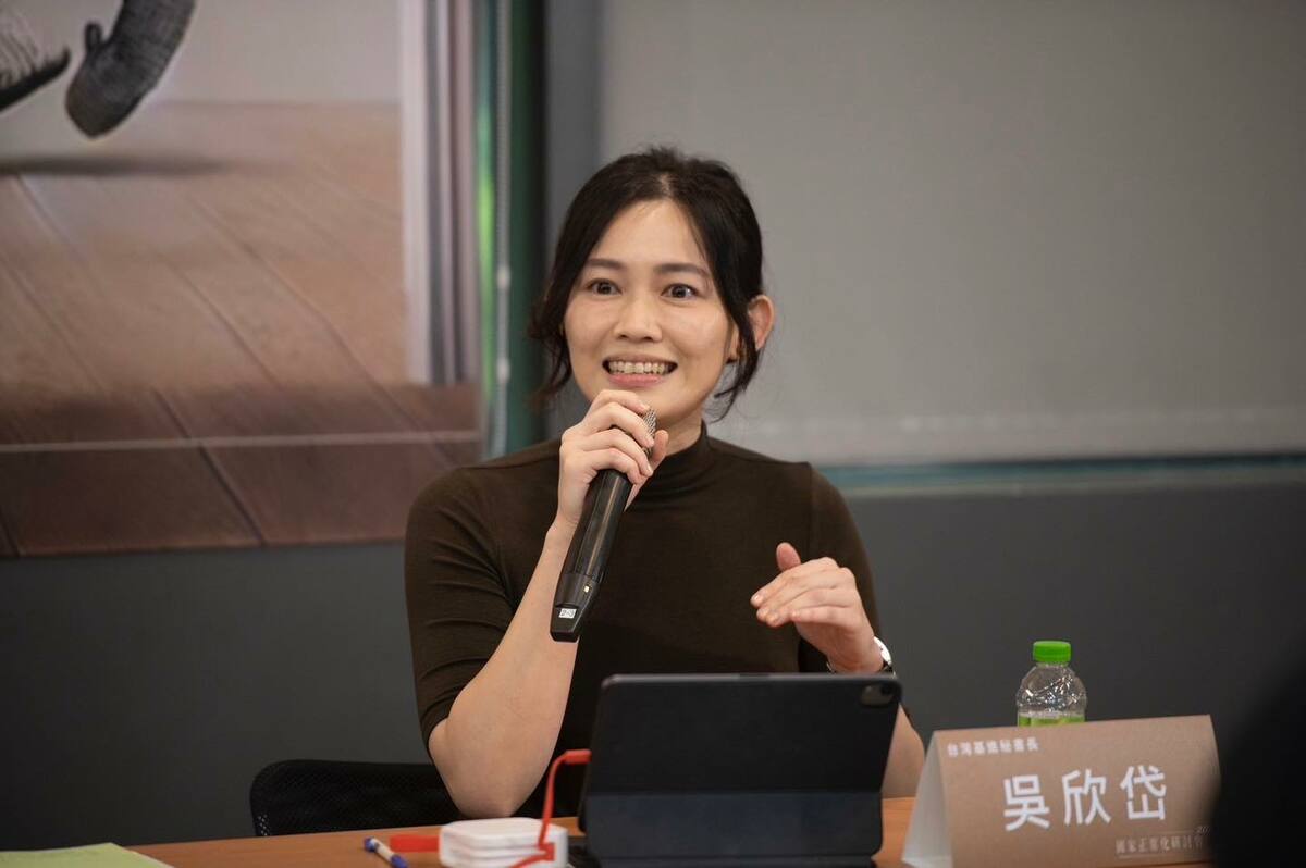台灣基進秘書長吳欣岱。 圖：新台灣和平制憲基金會提供（資料照）