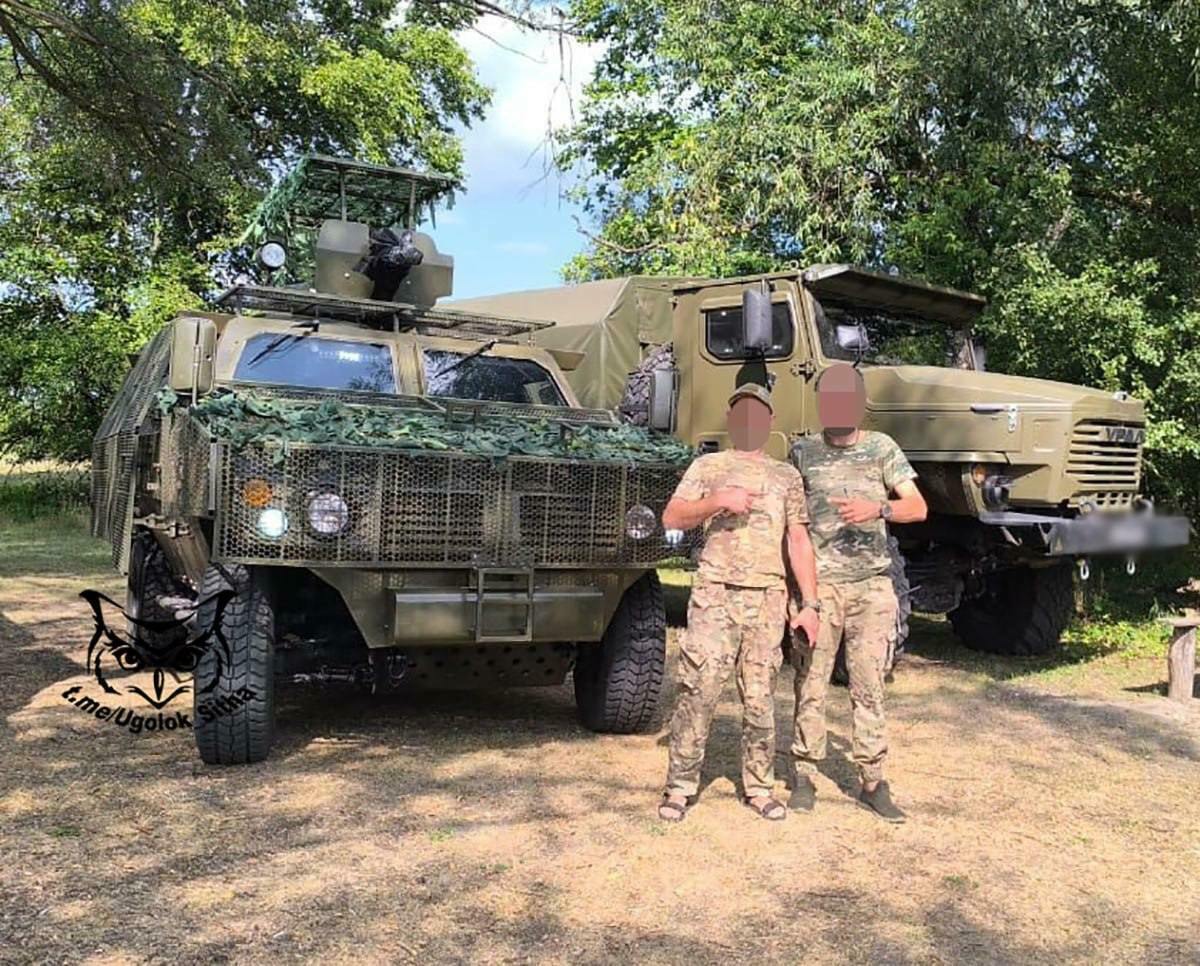 俄羅斯軍隊首次在烏克蘭使用了中國的 ZFB-05 裝甲車。 圖:翻攝自X帳號@nexta_tv