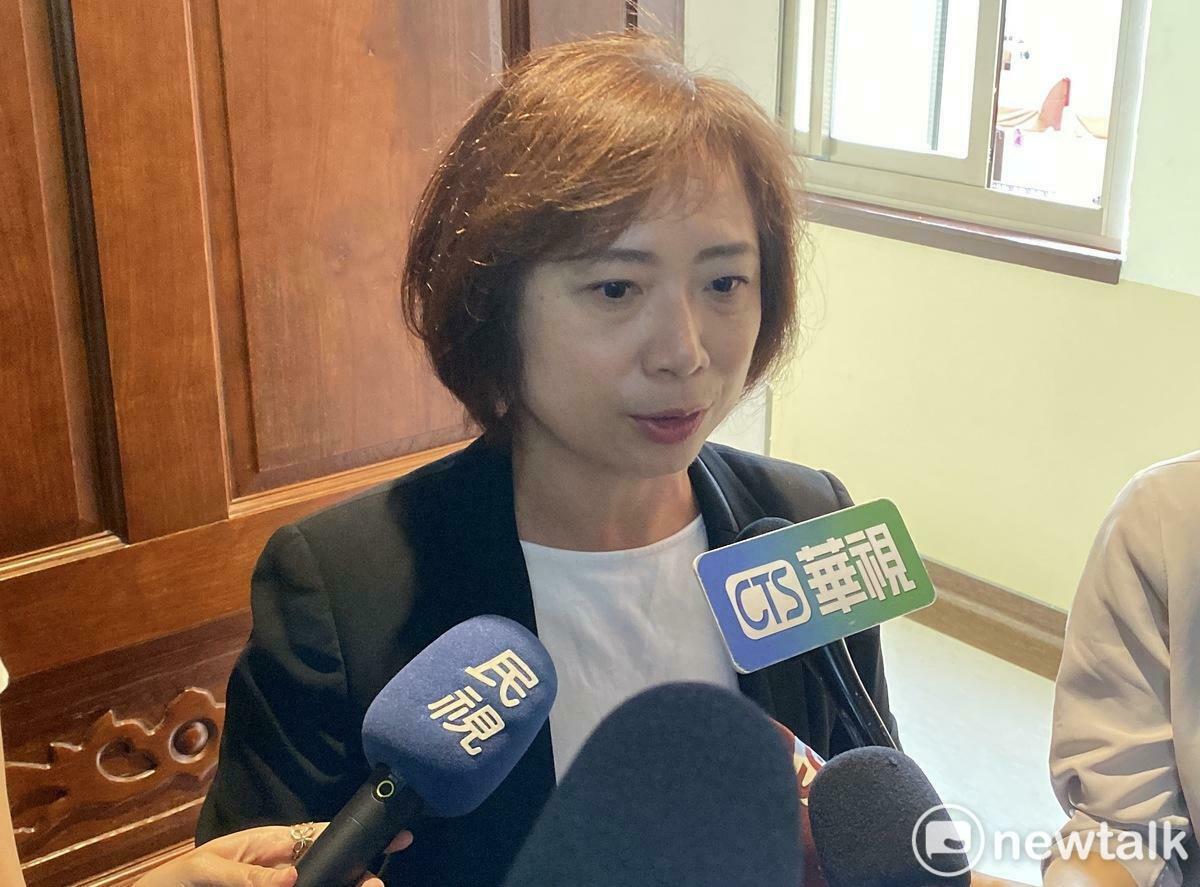 民進黨立委何欣純。 圖：周煊惠 / 攝