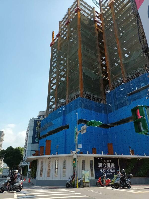 圖為台北市一處建案的資料照。 圖: 蘇元和/攝影