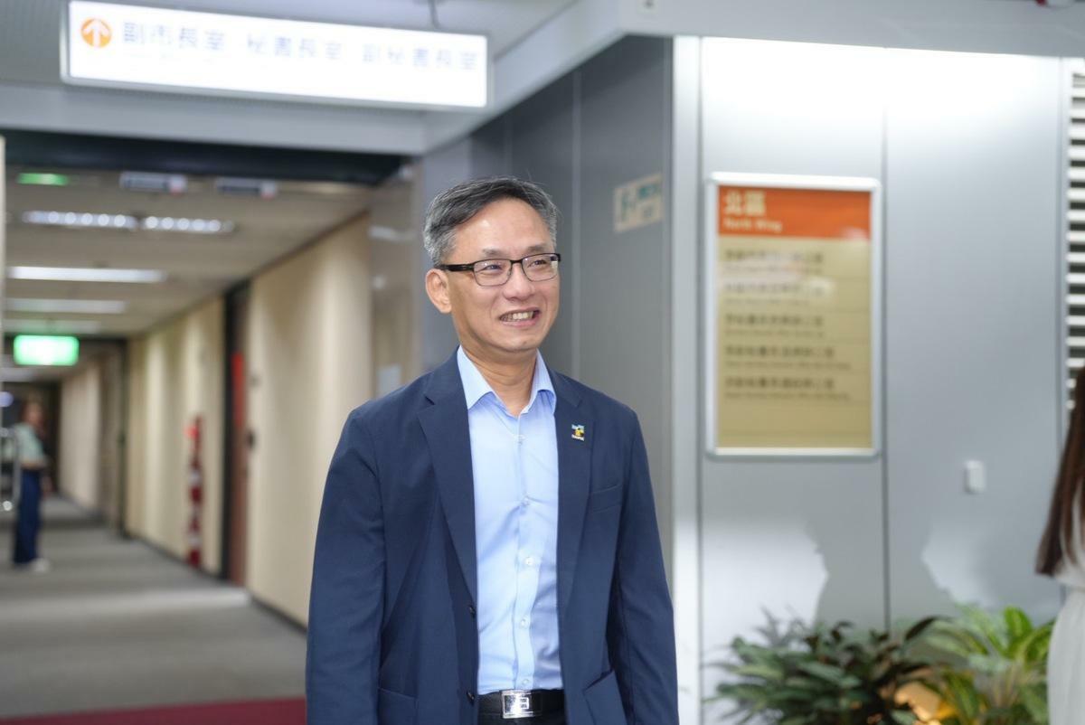 北市新副市長張溫德。 圖：台北市政府 / 提供