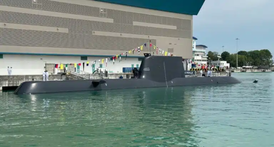 新加坡海軍無敵級潛艦「完美號(RSS Impeccable)」。 圖：翻攝Singapore MINDEF