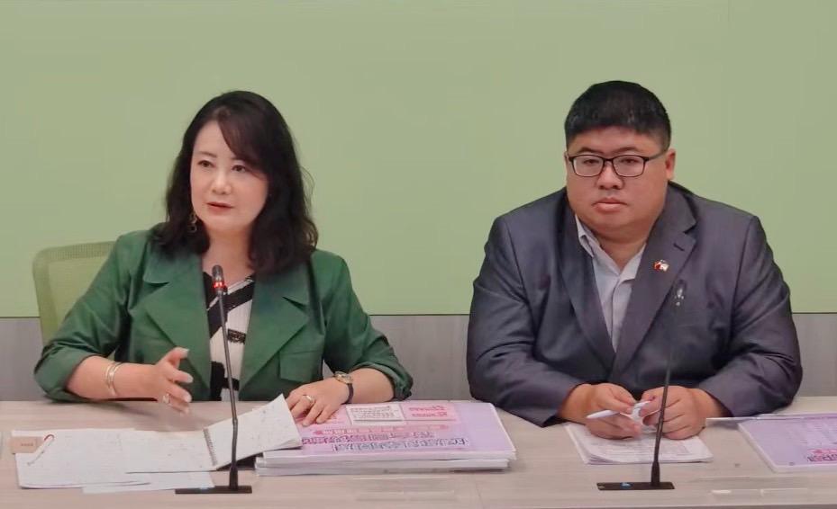 藍委嗆提「反廢死公投」，民進黨團反指：立委不應操縱社會對立。 圖：翻攝自民進黨團YT