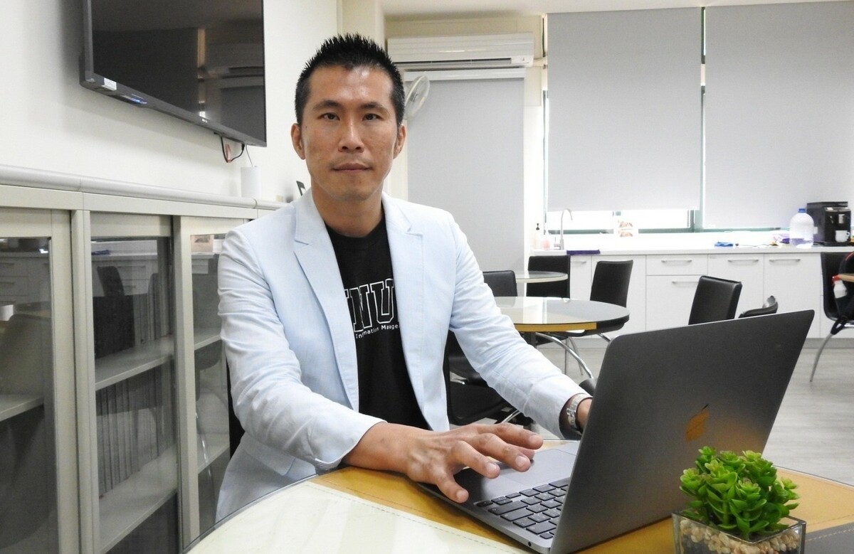 楊書成憂心一旦Uber壟斷數據霸權形成，勞動糾紛恐愈演愈烈。 圖：孫家銘攝