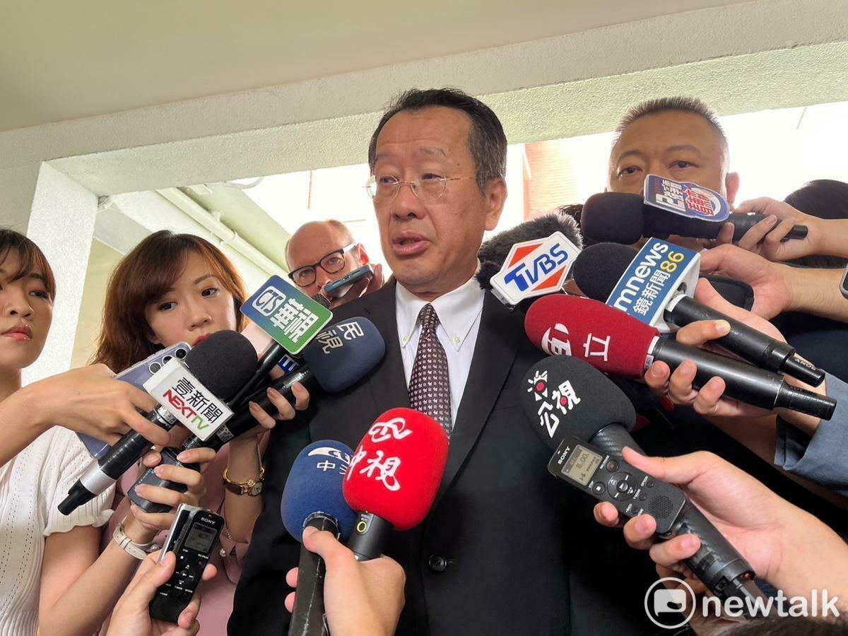 傳出賴清德怒罵軍官，顧立雄說明，總統確有提醒注意禮節，但沒有動怒摔東西。 圖：金大鈞/攝