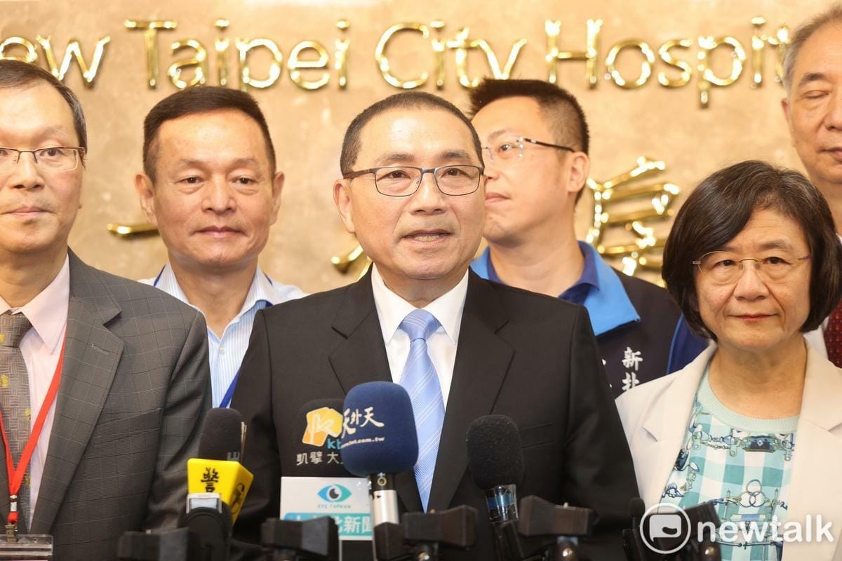 侯友宜呼籲中央應把訓練40萬民力的配套作法說清楚，不要引起人苠不必要的恐慌。 圖：林昀真/攝