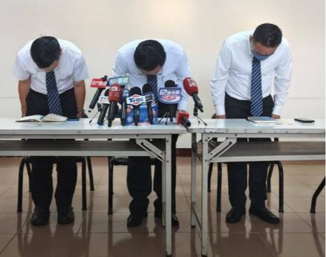 巨業交通公司今天二度向家屬及社會大眾道歉。 圖：巨業交通/提供