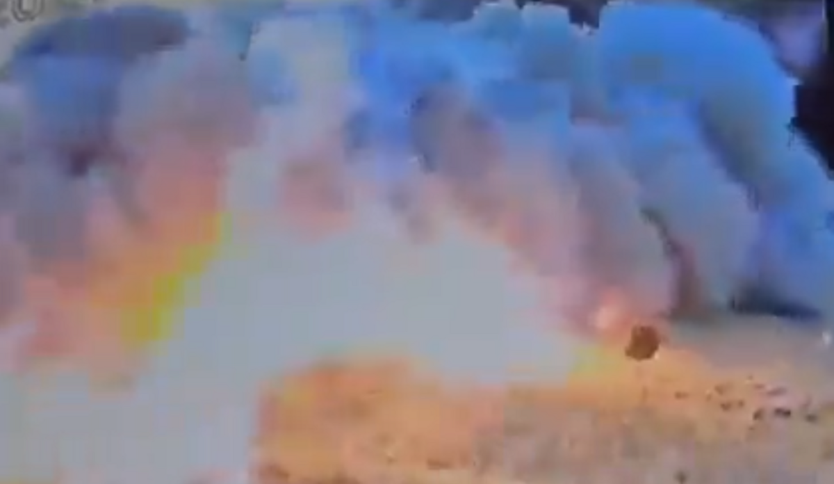 以軍戰鬥機最近襲擊了敘利亞和黎巴嫩邊境的基礎設施，真主黨利用這些基礎設施，將武器從敘利亞轉移到黎巴嫩。 圖：翻攝自以色列戰爭 X 帳號