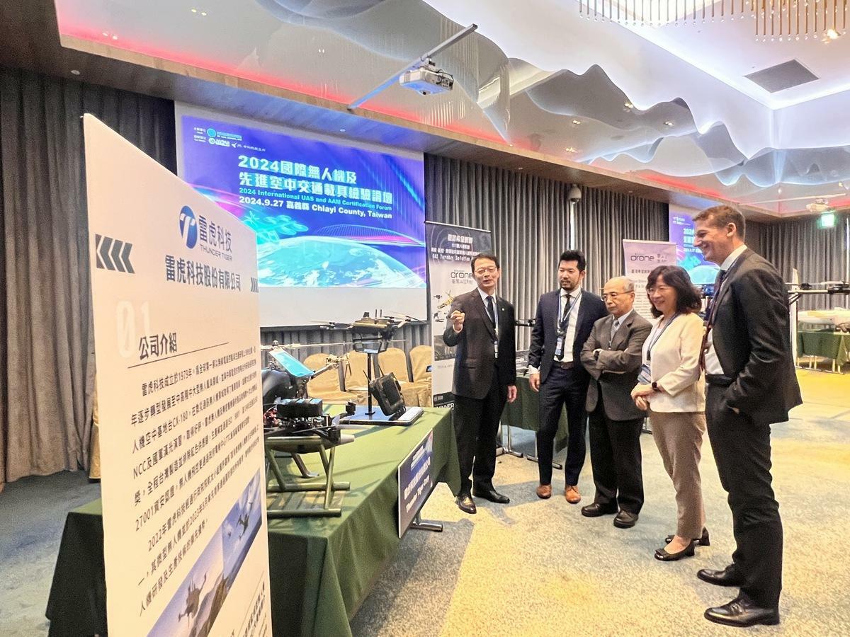 國際無人機及先進空中交通載具檢驗論壇。 圖：民航局／提供