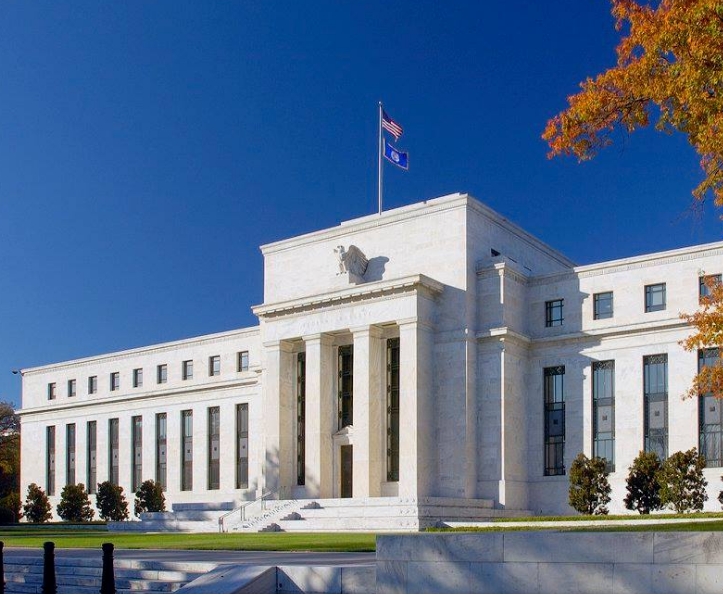 圖為Fed聯邦儲備委員會大樓。 圖: 擷取自Fed臉書