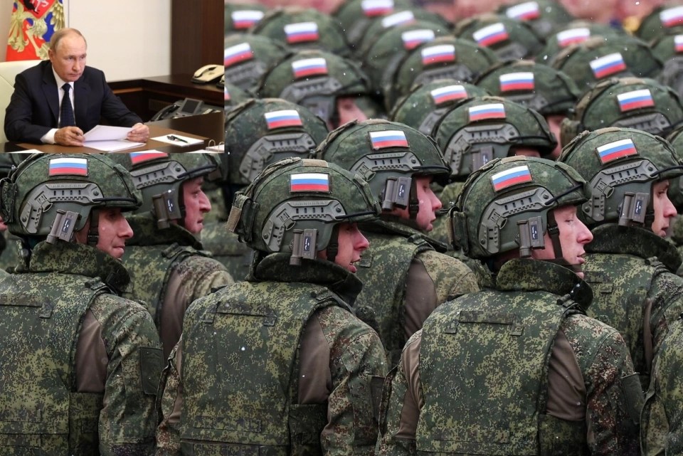 普丁要求俄軍規模擴大到 150 萬人，其中 18 萬人將為新增的軍事人員，這項命令預計於今年 12 月初生效。 圖 : 翻攝自騰訊網