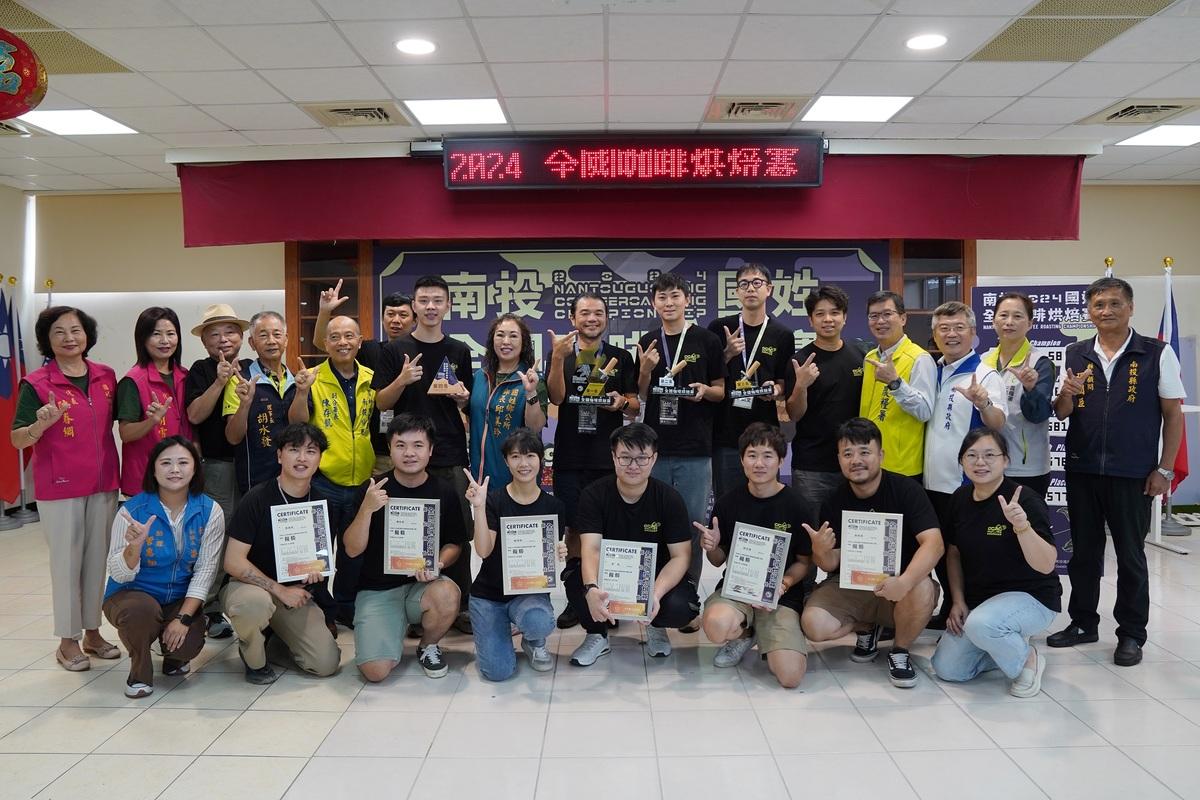 前十二強優勝選手。 圖：國姓鄉公所/提供